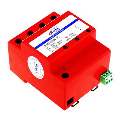 恒立信T1一级电源防雷器100KA 380V浪涌保护器AM1-100B指示灯遥信