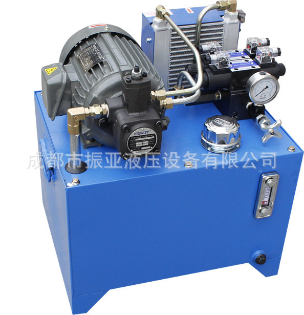 0.75KW液压站液压系统1.5KW+VP20 VP15数控车床液压卡盘配套泵站