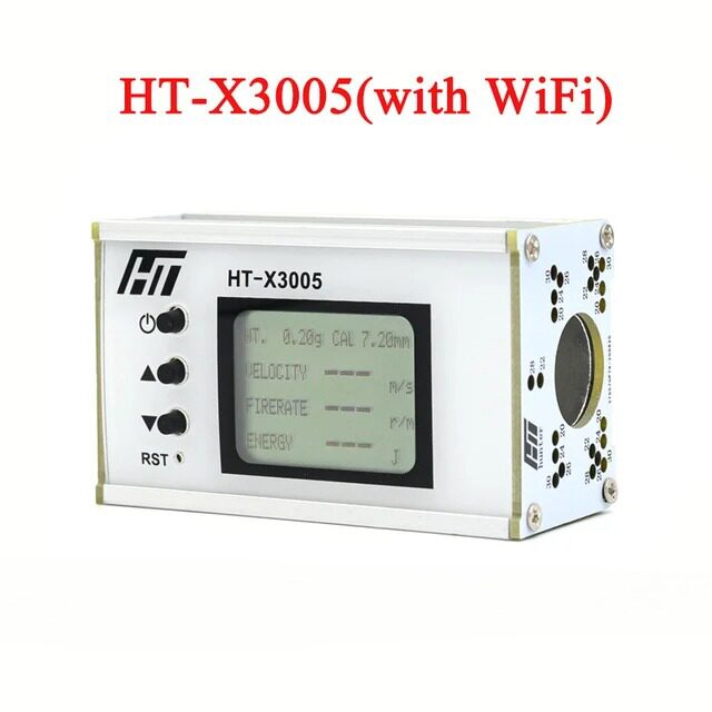 精准测速器初速仪铝壳雷达测速仪弹丸测速HT-X3006 X3005带W IFI