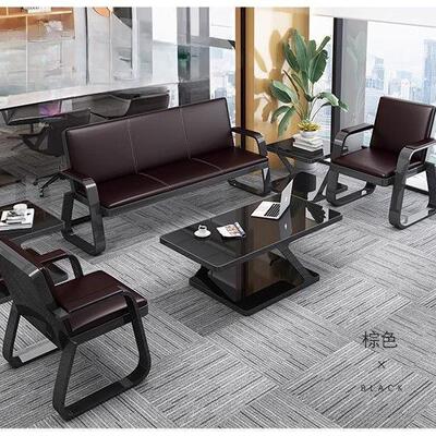 等排椅场椅连排椅现代简PRA约候椅客办公沙发茶几会机组合套装