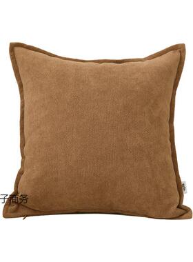 理奶油中古风古美拉德ltao1008颗粒感肌抱枕客厅发座沙椅复靠枕飘