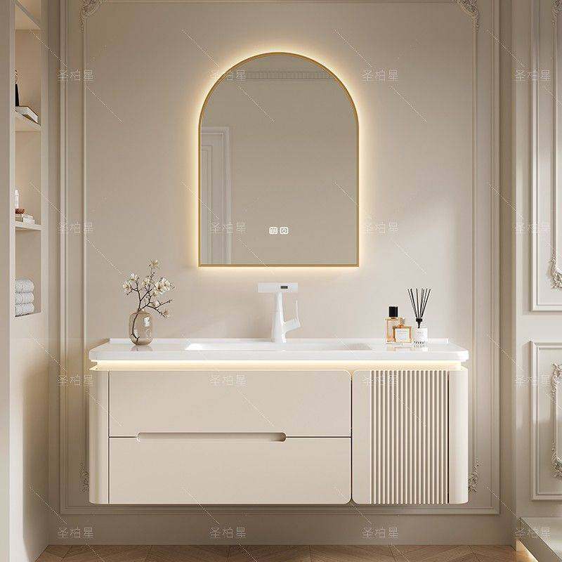 奶油风圆角陶瓷一体盆橡木烤漆浴室柜组合卫生间洗脸盆柜一体洗漱,玩具/童车/益智/积木/模型,垂直悬浮玩具,淘宝优惠券,粉丝福利购,淘宝优惠卷