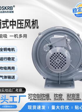 X-10EVO0A中压风机.15kw透浦式压鼓风机CX-125铸铝中离心C风机