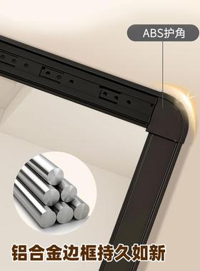 全身镜遮挡表电箱可关闭可CYJ推拉弱电穿衣镜电表挡箱装饰箱遮大