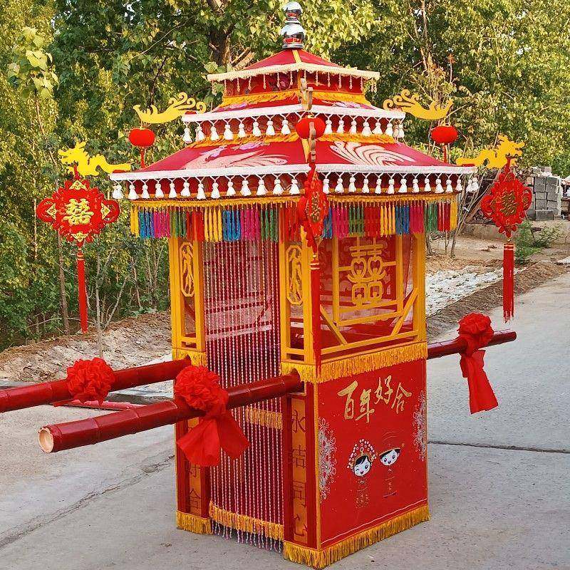 花轿婚庆轿中式八新抬喜大10259382花轿婚结花轿娘步撵花轿婚庆道,节庆用品/礼品,陪嫁用品套装,淘宝优惠券,粉丝福利购,淘宝优惠卷