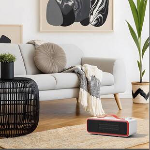 2025新款桌面暖风机家用小型办公室取暖器静音小功率低能耗电暖气