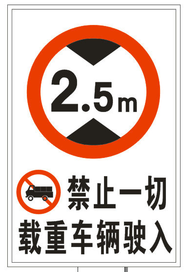 交通指路牌指示牌车库标志牌限速牌 交通指示牌限速牌限高牌