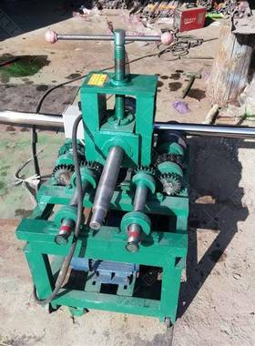 不锈钢管方管折25412弯机立电动式弯机圆76型弧度压弧机大棚管支