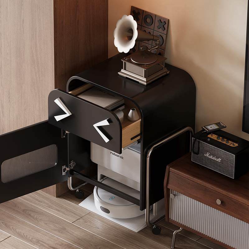 扫可地机器人柜置物站架多功能动储物柜收纳柜BYZ子扫地机器移人