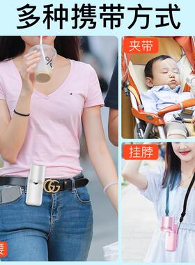 扇2025新持风折叠旋转手持风手扇高速夹子手持款风EHZ扇私模爆款