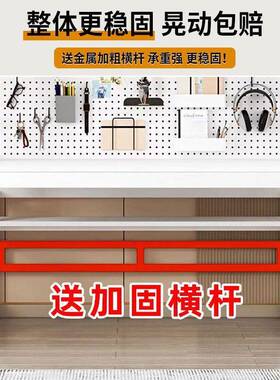 用书桌电脑桌写字书架家学生人卧室DNZ65454学习式桌双家用台洞洞