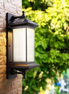 阳能壁壁灯tb-62142新中式户外大庭院太墙led灯工程别墅室外防水