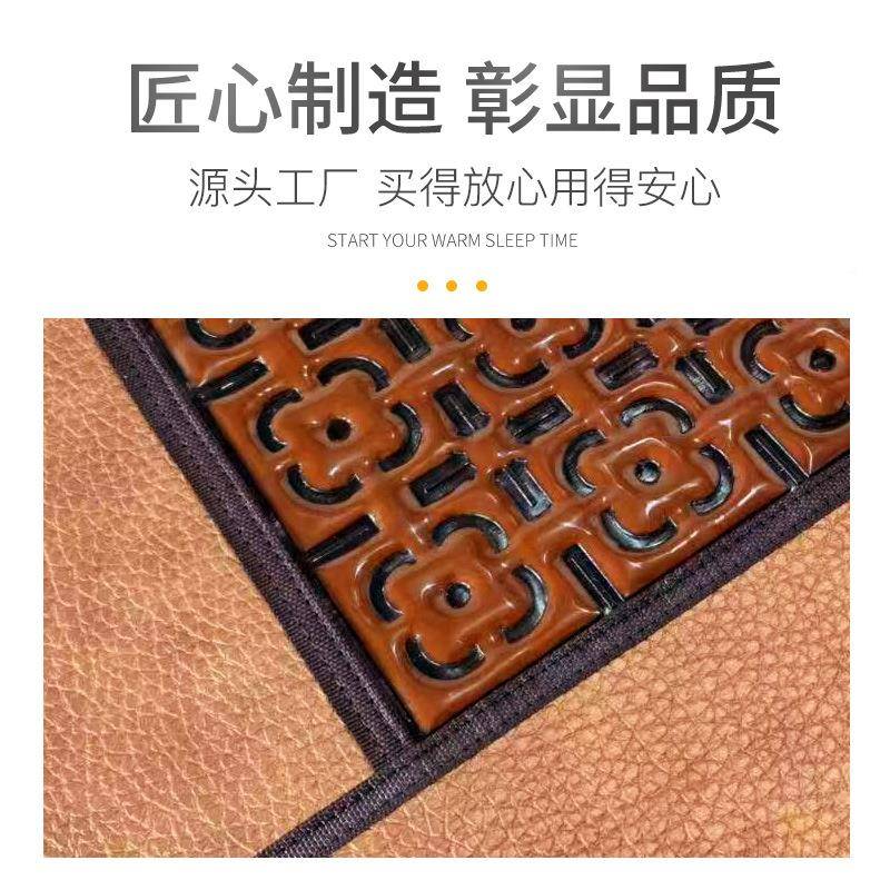 可折叠新同元熙矿石汗蒸床垫粉远红外线A007款负离子加热理疗床垫