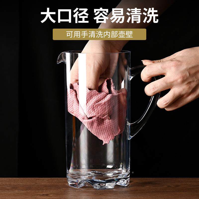 PC防碎水壶果料汁壶透明塑冷凉水壶凉水LOJ壶酒店6茶壶140ml大容