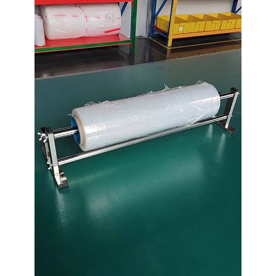 保鲜膜切割器缠绕膜支架打包机保鲜膜打包器商用家用加长切膜机