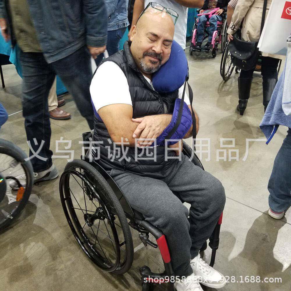 PPR手臂吊带旅行枕扶行手旅枕颈舒撑适飞机枕倾斜支带枕头