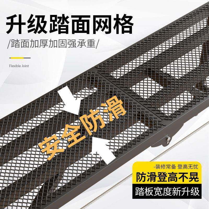 可折叠加升降马XwcR5r6B凳加厚高工梯凳装工程修便携脚手架施刮腻