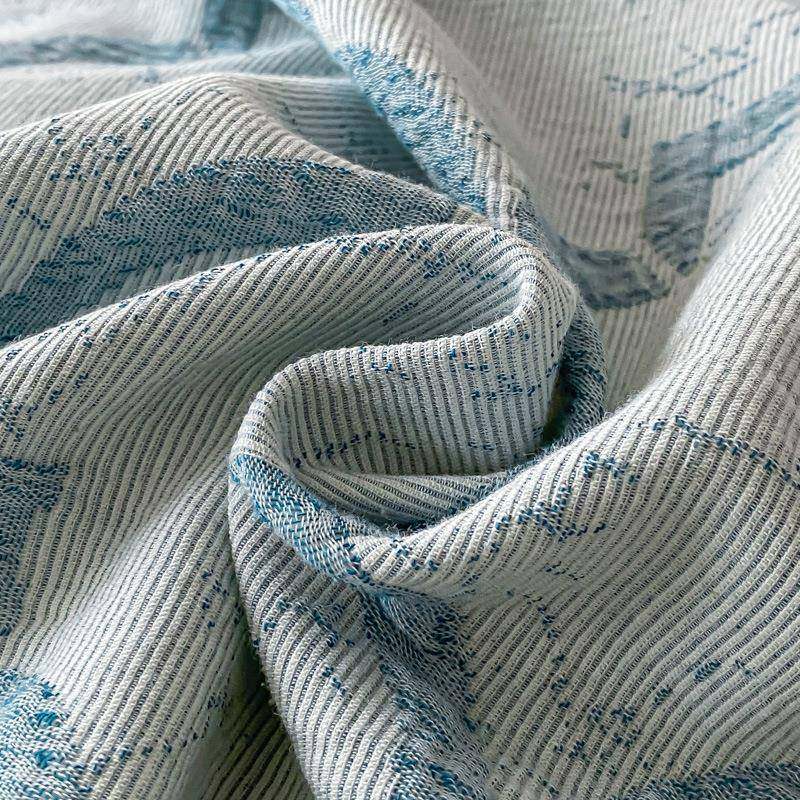 A类床全棉层纱被四件套6双0s纯棉RQD水洗棉复古提花套床单笠款三