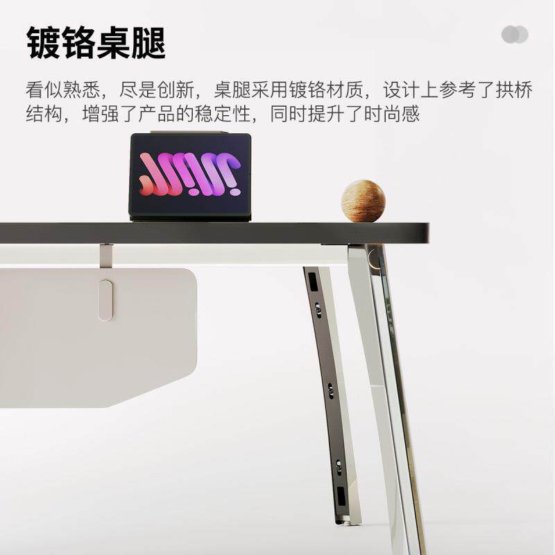 新款新式老简板桌美桌约现代经理桌椅组合大班中台总裁办工医桌子