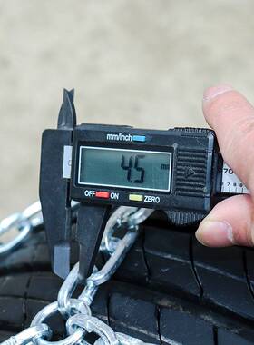 4WD加粗雪地轮胎面包车轿车越野车SUV皮卡车加密防滑链铁链条16MM