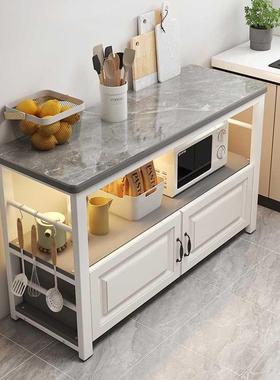 厨房切菜桌置架多功能物板切菜岩台置物柜操作ALCD5474台吧桌台家