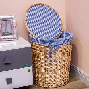 xyt宜然储衣服收纳F76M797J桶物脏衣篮衣收纳筐带盖篓子用家装脏