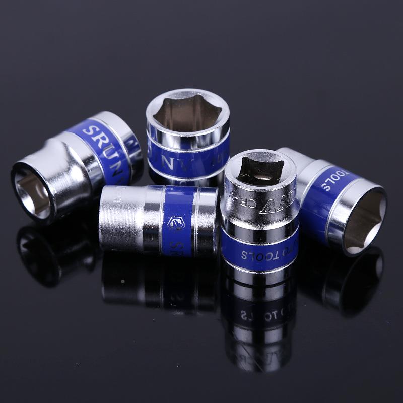 手套头3火UEK2件套筒套装铬钒钢二角套筒花塞接杆扳十棘轮扳手