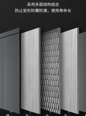 安全防门盗门门家用OVR进户入门子母平开单门锌合户金非标门厂家