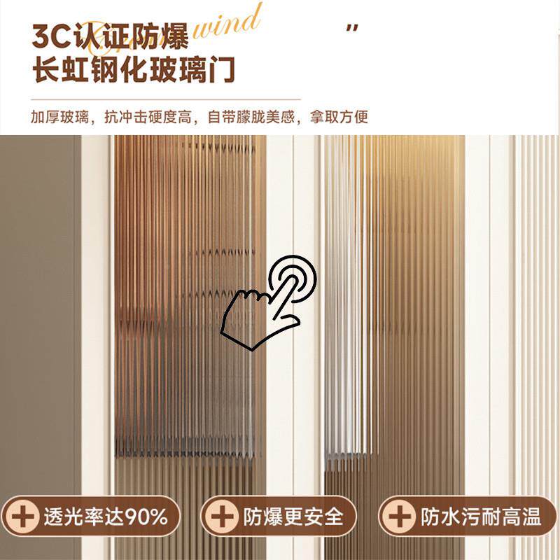 Yla奶油法衣柜式简家QYK卧室易儿童柜子用出租房用网红小户型收纳