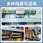 料P0001VC灰X色行线槽PC塑绝缘厂价直供线槽阻燃走线配线槽电线槽