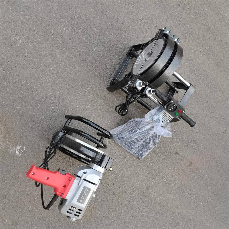 200mmPP管熔接器热熔器 双环手动PE对焊机 交流热熔对接焊机