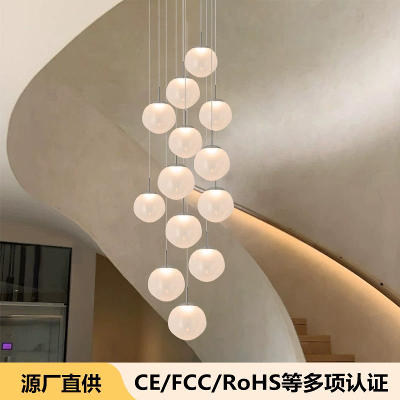 客厅复式吊灯Tom Dixon个性酒吧咖啡厅卧室床头熔岩楼梯餐厅吊灯