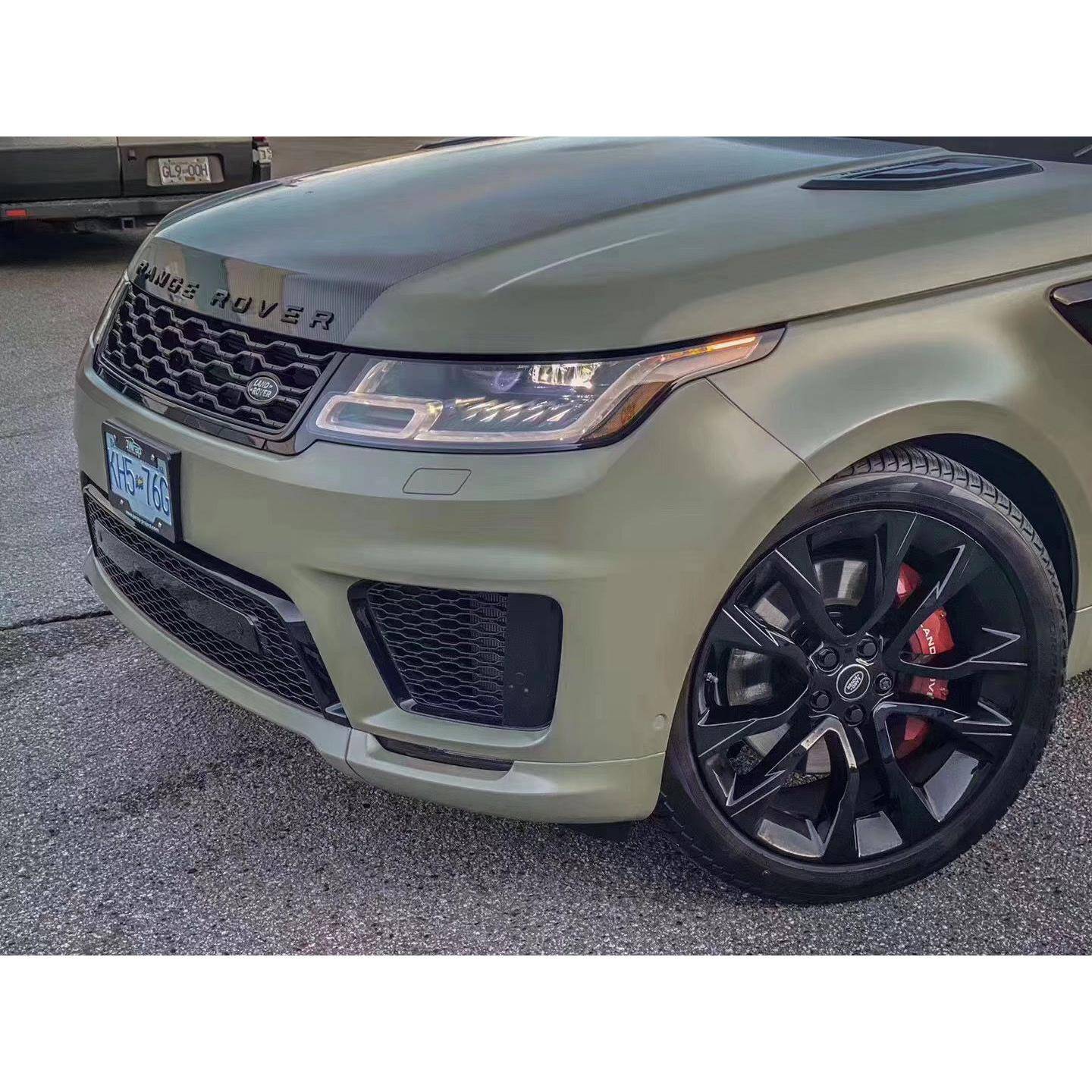 新品 陶瓷卡其绿 金属陶瓷卡其灰汽车车身改色贴膜