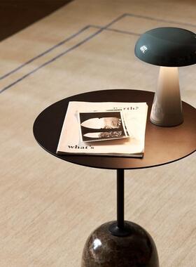 设计师款氛围C创意感无线sc53丹麦o灯蘑菇充电台灯便携式om床头