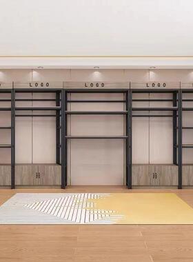 家纺店架展示架布无品牌/被子床用品料被芯四件套带柜子陈上列货