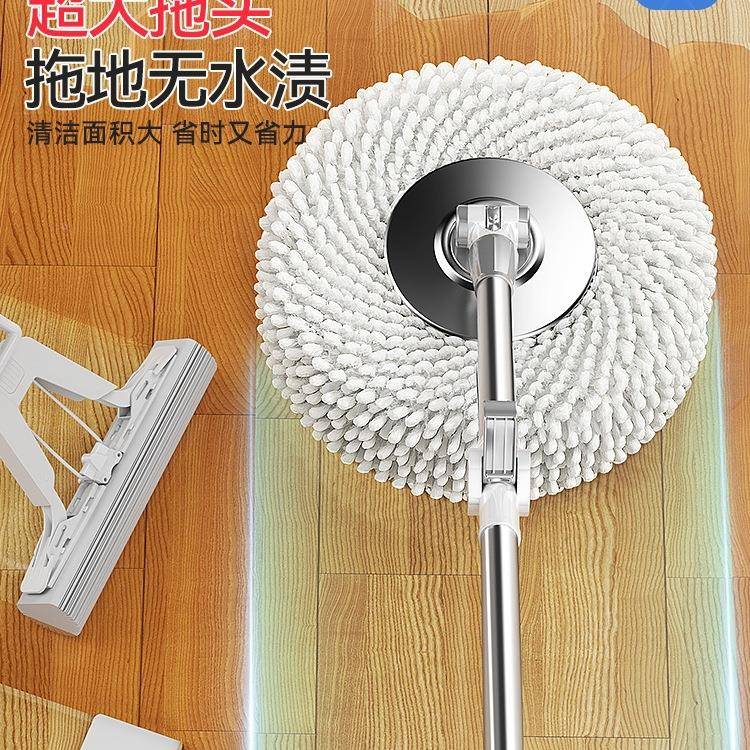 包邮旋转拖把家用双驱甩干地墩VFE拖自22动脱水式05新款布桶一拖