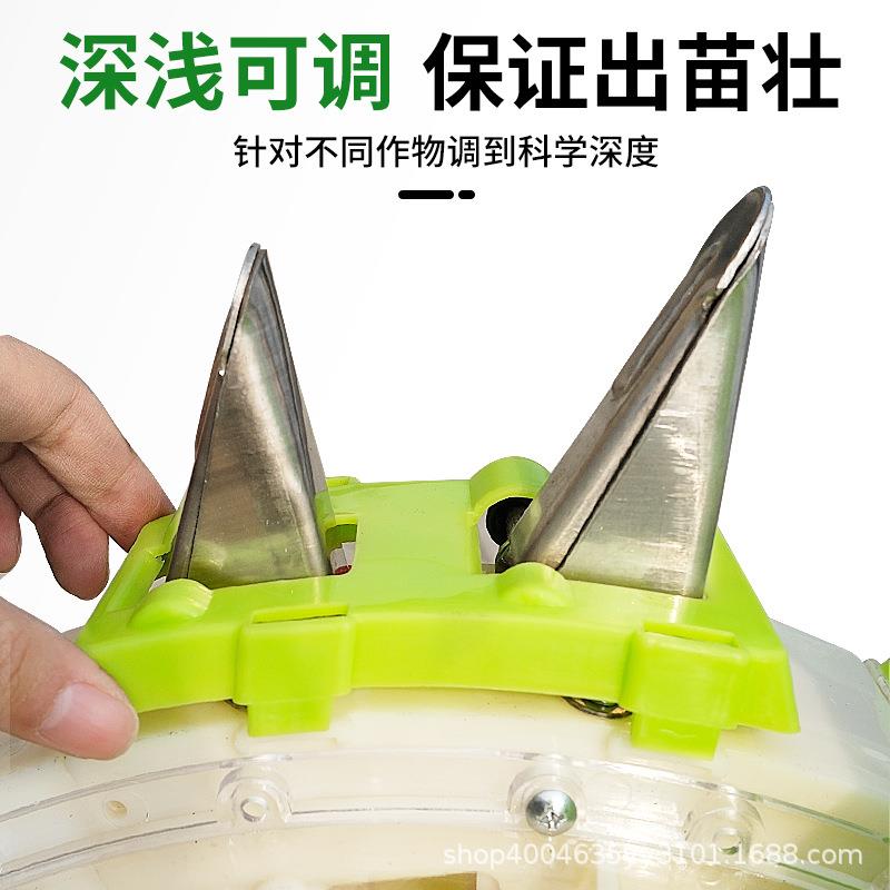 包邮推式玉米播种机大种豆手45672播器小肥型多功能不伤籽精播机