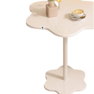 py沙发边几云朵茶几旁小户型油奶小圆桌xHMJncX7子阳台客厅卧室床