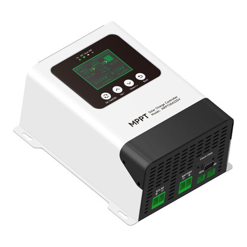 外贸爆款12V24V48V96VMPPT升降压控制器太阳能充电MPPT控制器厂家