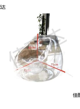 透明充气沙发直播设模气特拍照甜品店休空闲懒摆人nY5iQW8X椅床民