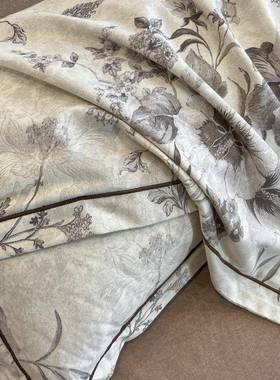 南套通工厂秋冬加厚纯棉磨四件套复古耐脏田DBS11915园花单卉被床