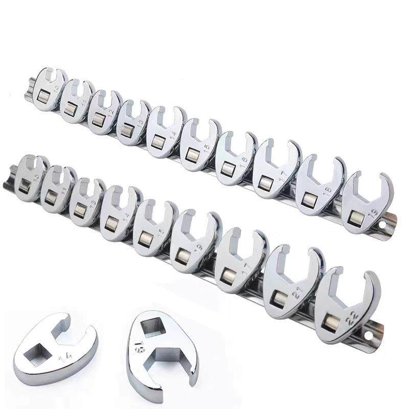 豫9件10件修汽格扳油手套装PKG鱼尾油管扳南手汽车维工具管子