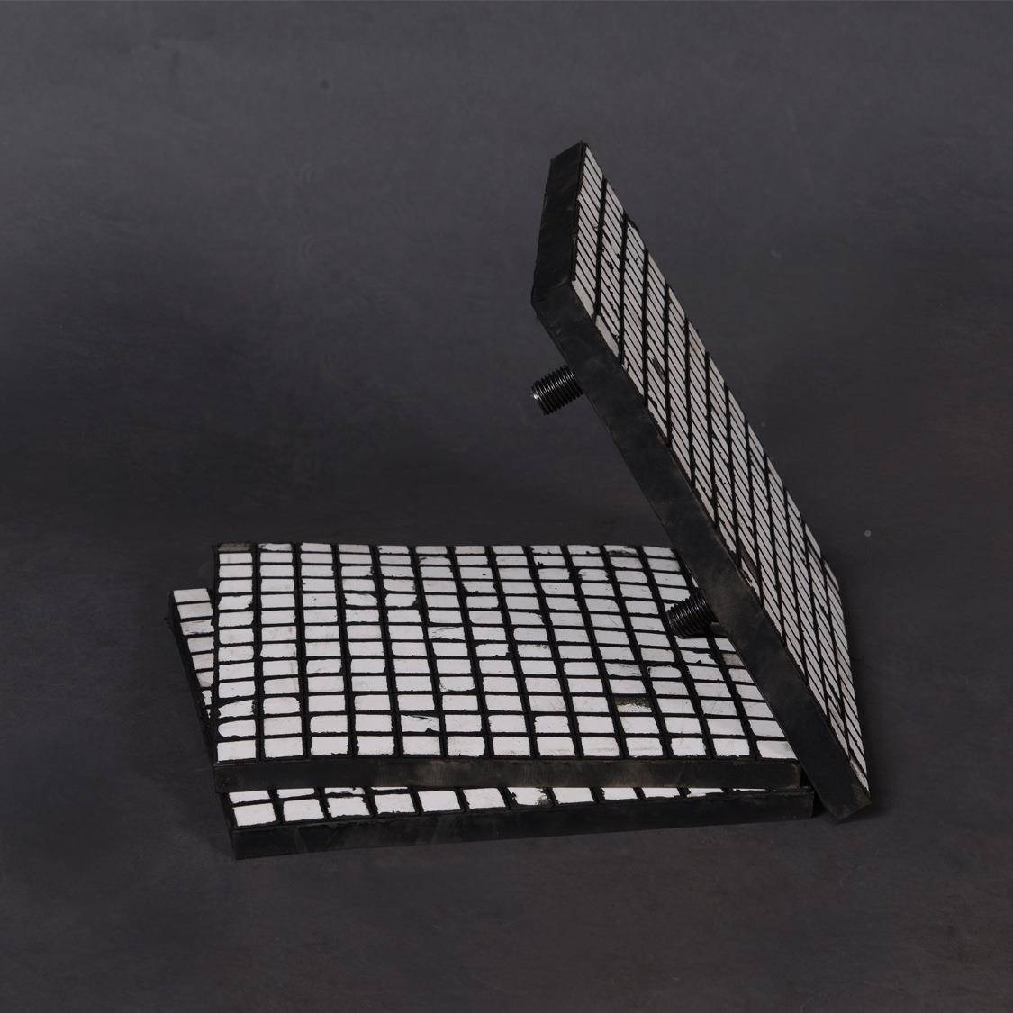 邦降输低物料送时能产ATV生宇的噪音的陶瓷橡胶复合板