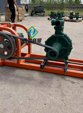 5力水冷柴带DDT动4寸高压泵高程水上水快高扬扬泵农田油马喷灌泵