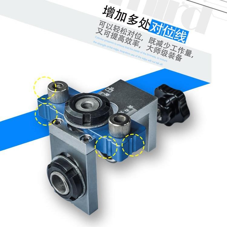 打三合打UTC孔木工二合一开孔一器器板式家具圆木榫孔定位手拧