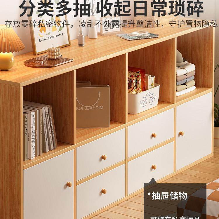 书置物柜家用落地架客厅多层柜格子柜简易靠墙收纳柜SEG学储生书