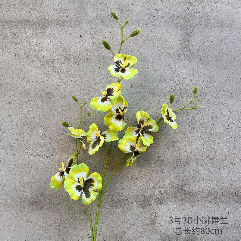 欧式舞兰花件花艺跳插摆花花干花家假居客F995MJTJ厅餐桌装饰摆设
