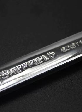 钢盾SHEF开FELDS08132I公制精抛1光双口IZI扳手两用开口扳手