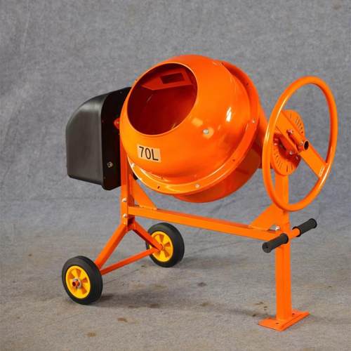 现货小型电动立搅拌混机凝NOY土水泥滚筒式拌容器家用可移动搅式