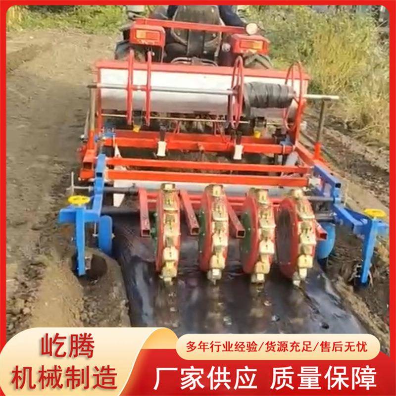 农两行玉米玉精播种机悬浮式播OBX玉米花生种植用机桨腿式播米机